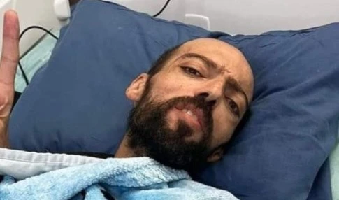 Palestinian prisoner Khalil Awawdeh