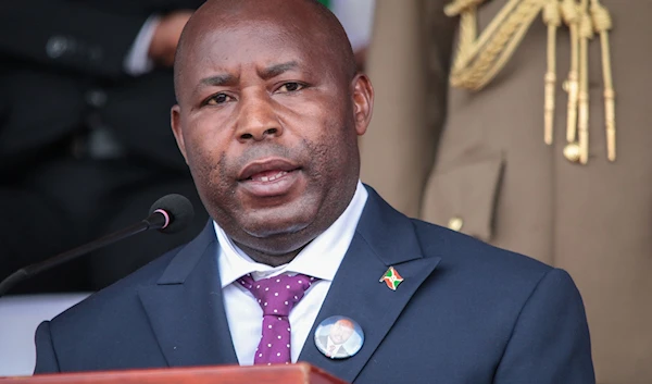 Burundi's President Evariste Ndayishimiye