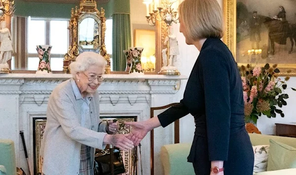 New PM Liz Truss meeting Queen Elizabeth II (AP)