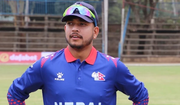 Sandeep Lamichhane, captain of the Nepalese cricket team.