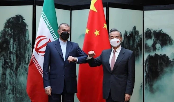 Iranian Foreign Minister Hossein Amir-Abdollahian meets his Chinese counterpart Wang Yi (File photo by ISNA)