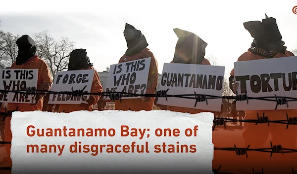 Guantanamo Bay; one of many disgraceful stains