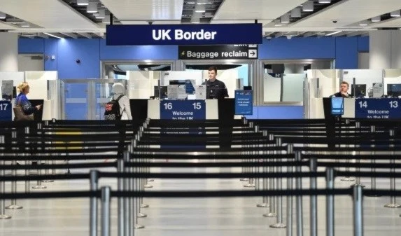 The material was detected during routine scanning at Heathrow airport (PA)