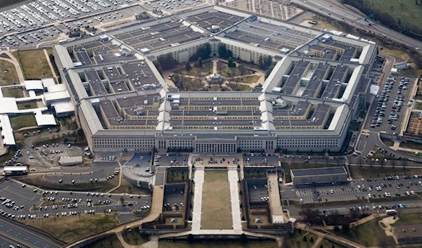 The Pentagon is seen from the air in Washington, U.S., March 3, 2022. (REUTERS)