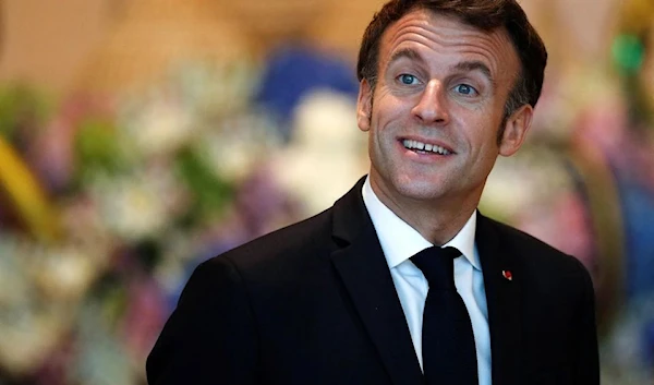 French President Emmanuel Macron APEC Leader's Informal Dialogue with Guests during the APEC dialogue in Bangkok, Thailand, 18 November 2022 (Reuters)