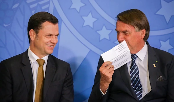 Anderson Torres and former president Jair Bolsonaro (Metropoles)