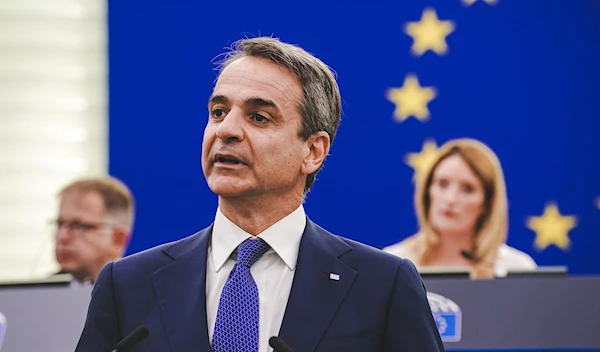 Greek PM Kyriakos Mitsotakis (EU Parliament)