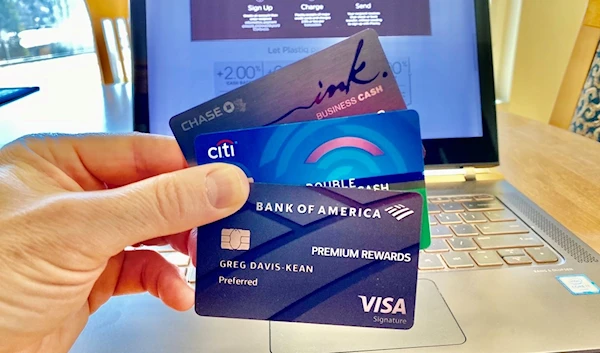 Credit cards issued by Chase, Citi, and Bank of America (Frequent Miller)