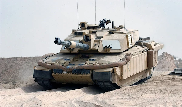 UK-made Challenger 2 Main Battle Tank