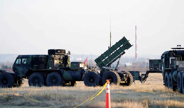 Patriot missiles are seen at the Rzeszow-Jasionka Airport, March 25, 2022, in Jasionka, Poland (AP Photo/Evan Vucci, File)