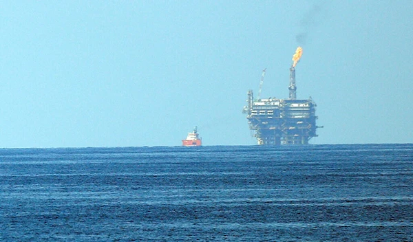 Eni's Bouri Offshore oil terminal is seen off the Libyan coast, in the Mediterranean sea, Tuesday, Aug. 1, 2015  (AP Photo/Gregorio Borgia)