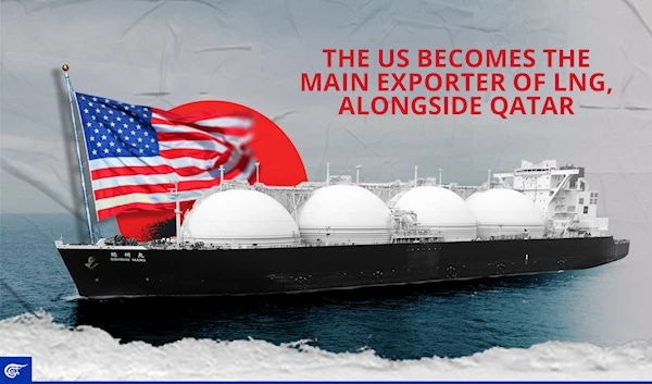 The US becomes the main exporter of LNG, alongside Qatar