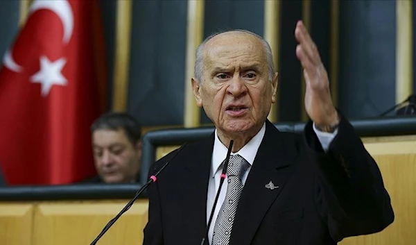 Leader of MHP Devlet Behcali. (Anadolu Agency)