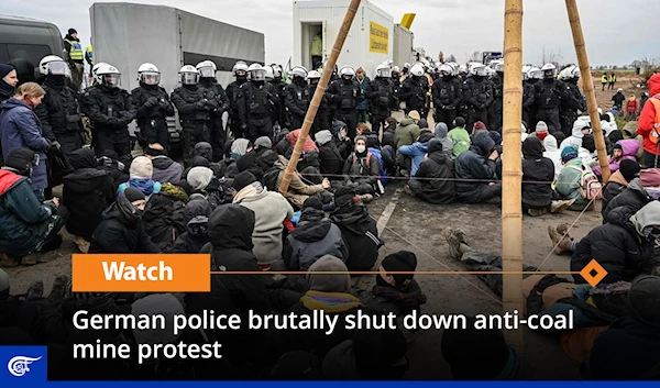 German police brutally shut down anti-coal mine protest