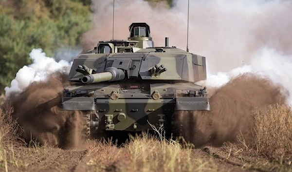 A British army’s challenger 2 main tank (Rheinmetall BAE Systems Land)