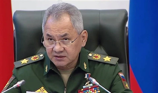 Russian Defense Minister Sergey Shoigu (Russian Defense Ministry Press Office/TASS)