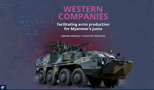 Western companies facilitating arms production for Myanmar’s junta