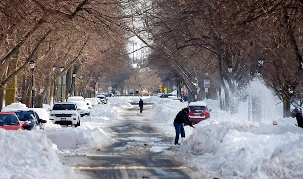 Snow storm in Buffalo, NY (AP)