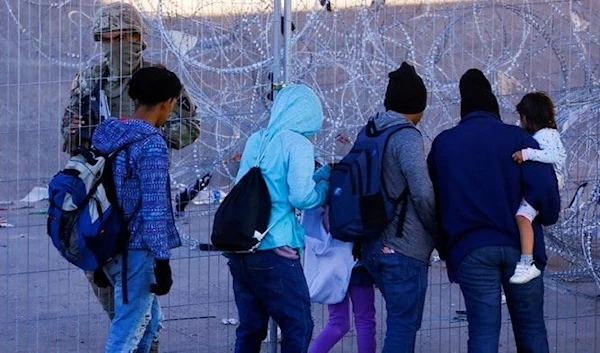 Immigrants at the Texas-Mexico border (Reuters)