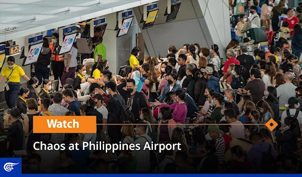 Chaos at Philippines Airport