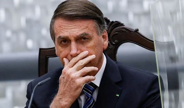 Brazil's President Jair Bolsonaro attends an inauguration ceremony for new judges of Brazil's Superior Court of Justice in Brasilia, Brazil December 6, 2022. REUTERS/Adriano Machado