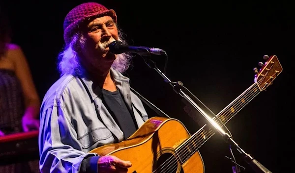 David Crosby on stage in 2018 (Getty Images)