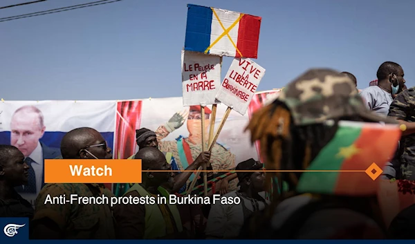 Anti-French protests in Burkina Faso