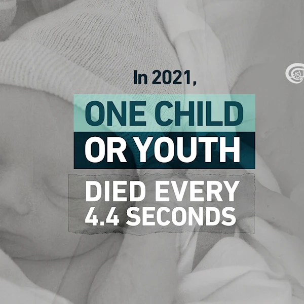 In 2021, one child or youth died every 4.4 seconds