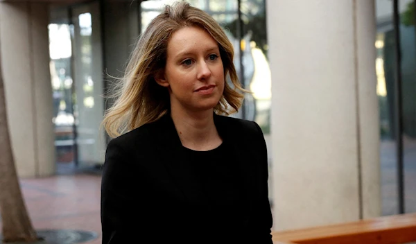 Theranos fouder Elizabeth Holmes arriving to a court hearing in California in July 2019 (Reuters)