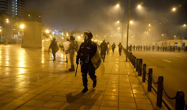 Protests in Peru (AP)