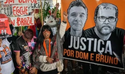 Brazilian police to indict Ruben Dario da Silva Villar as the mastermind of murders of British journalist Dom Phillips and the indigenous specialist Bruno Pereira (AP).