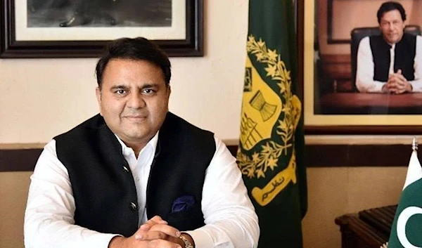 Fawad Chaudhry, Khan's information minister (Facebook)