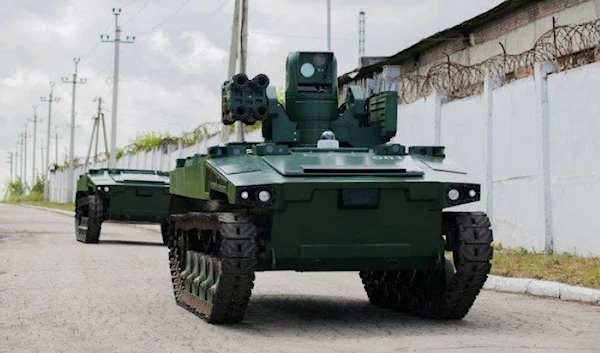 The Russian-manufactured Marker 2 tank-striker (Military Review)