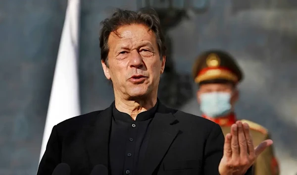 Former Pakistani Prime Minister Imran Khan (AP)