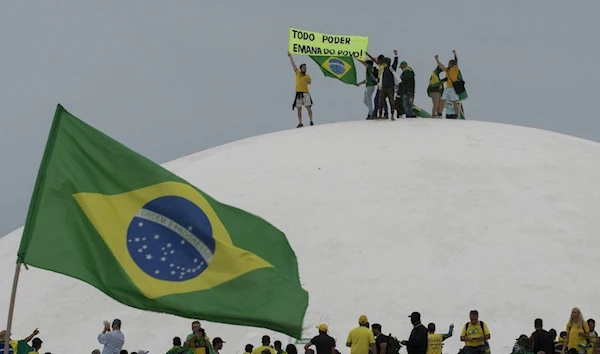 Bolsonaro supporters stormed Brazilian Congress. (Anadolu Agency via Getty Images)