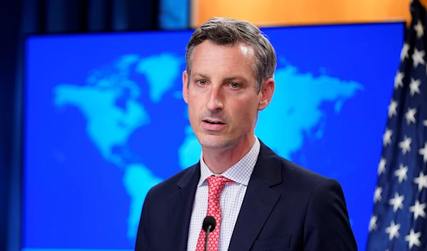 State Department spokesperson Ned Price speaks during a briefing at the State Department in Washington, Nov. 2, 2022 (AP Photo/Susan Walsh, File)