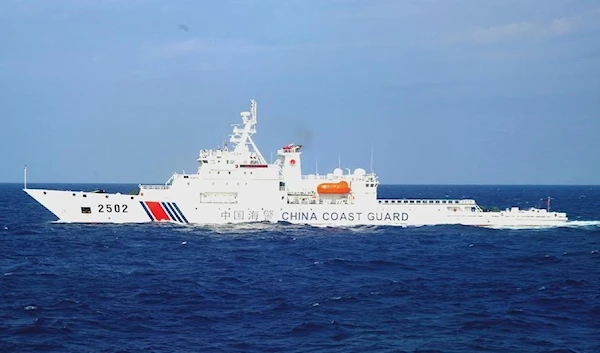 China Coast Guard ship at sea (Japan Coast Guard)