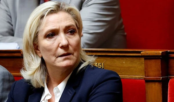 Marine Le Pen, member of parliament and leader of the French far-right National Rally Party (Reuters).