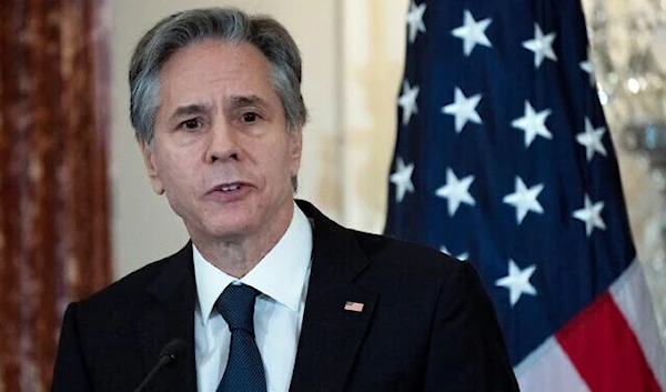 US Secretary of State Antony Blinken at the State Department in Washington, January 4, 2023 (AP)