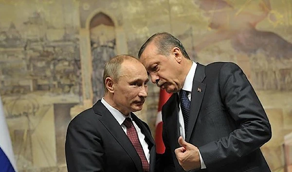 Russian President Vladimir Putin and Turkish President Recep Tayyip Erdogan (Archive)