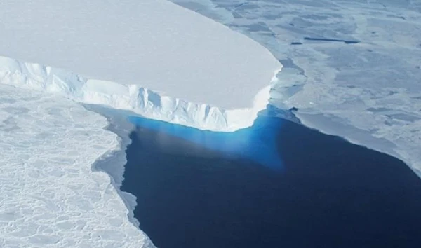 The Thwaites Glacier in Antarctica is seen in this undated NASA image. (REUTERS/NASA)