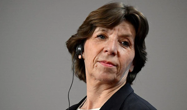 French Foreign Minister Catherine Colonna in Berlin, Germany May 24, 2022 (Reuters)