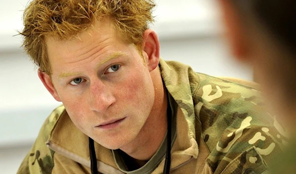 Prince Harry is pictured in 2012 while serving in Afghanistan. (Getty Images)