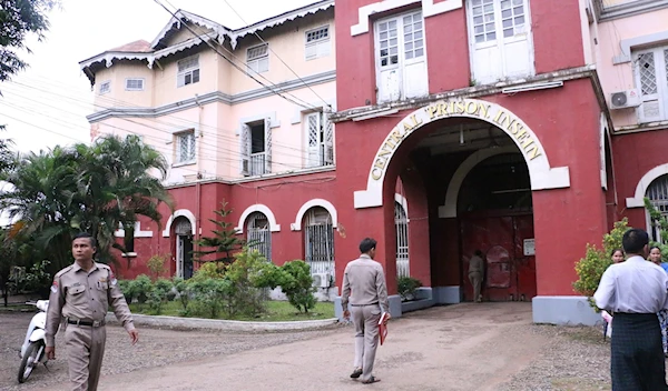 The prison in Myanmar (Myanmar NOW)