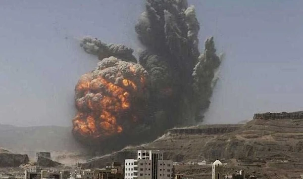 Saudi shelling on Yemen