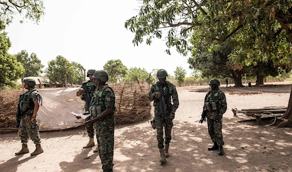 Gambian military troops (Sputnik)