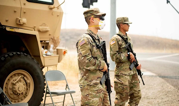 US National Guard on July 31, 2018 (AP)