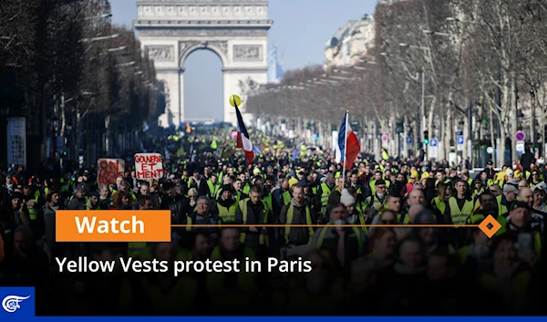 Yellow Vests protest in Paris