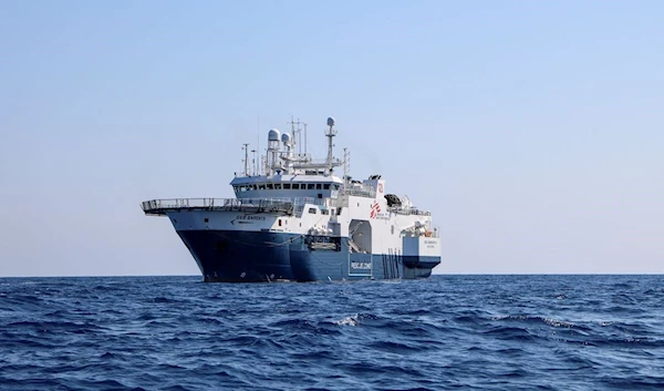 Geo Barents, a ship which took part in an operation by members of the Doctors Without Borders (MSF) to rescue migrants in the Mediterranean Sea, June 11, 2021