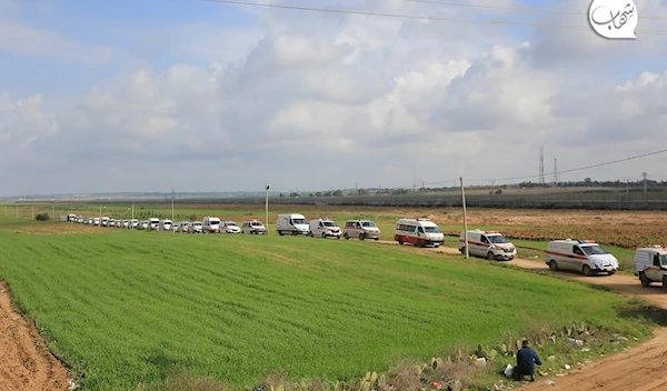 Gaza medics launch ambulance parade to protest "Israel" cruel blockade